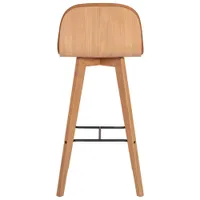 Napoli Transitional Bar Height Barstool - Tan