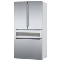 Bosch 36" 21.2 Cu. Ft. French Door Refrigerator with Ice Dispenser (B36CL81ENG) - Stainless Steel