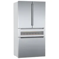 Bosch 36" 21.2 Cu. Ft. French Door Refrigerator with Ice Dispenser (B36CL81ENG) - Stainless Steel