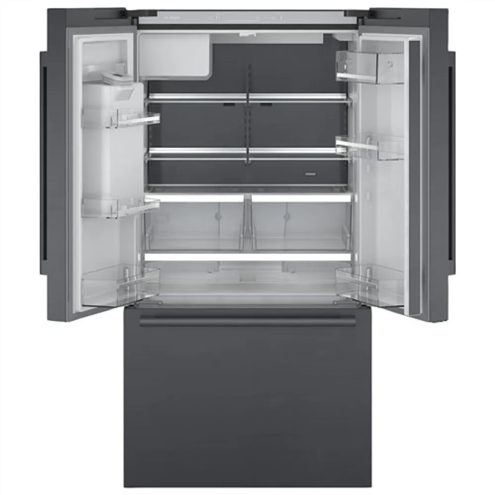 Bosch 36" 21.6 Cu. Ft. French Door Refrigerator w/ Water & Ice Dispenser (B36CD50SNB) - Black Stainless