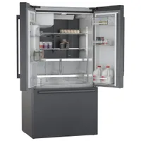 Bosch 36" 21.6 Cu. Ft. French Door Refrigerator w/ Water & Ice Dispenser (B36CD50SNB) - Black Stainless