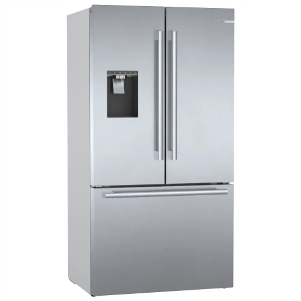 Bosch 36" 21.6 Cu. Ft. Counter-Depth French Door Refrigerator with Dispenser (B36CD50SNS) - Stainless