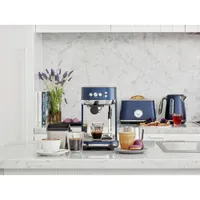 Breville Bambino Plus Automatic Espresso Machine - Damson Blue