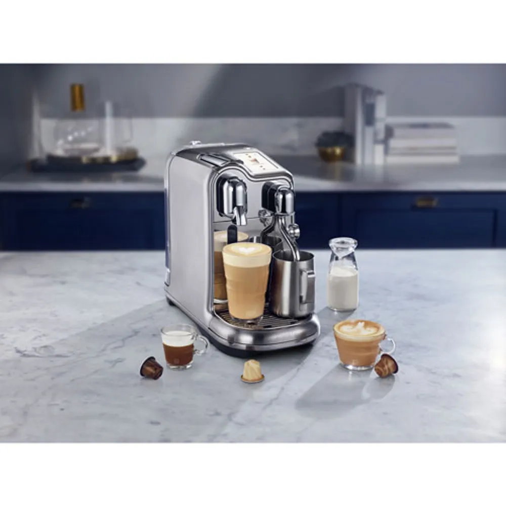 Nespresso Creatista Pro Pod Espresso Machine by Breville - Brushed Stainless Steel