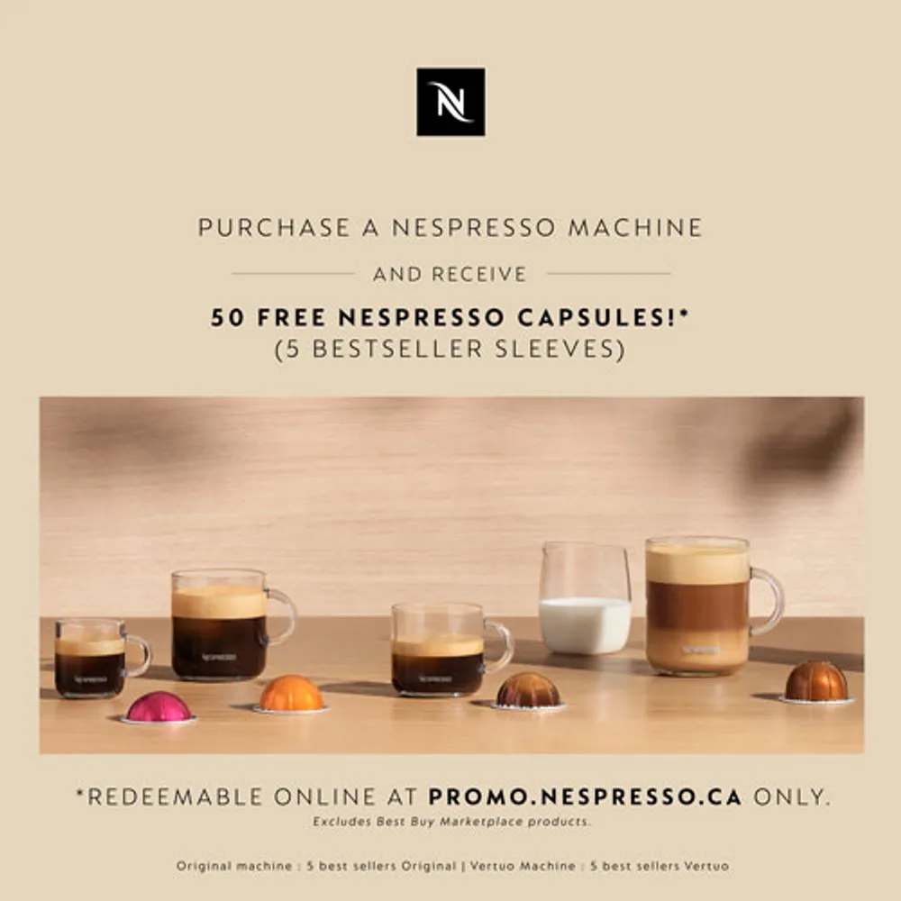 Nespresso Creatista Plus Pod Espresso Machine by Breville - Sea Salt
