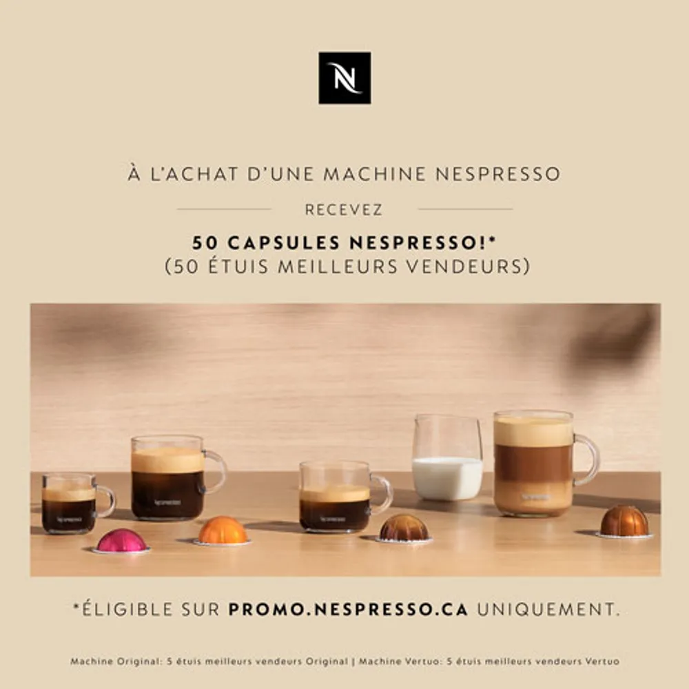 Nespresso Creatista Plus Pod Espresso Machine by Breville - Sea Salt