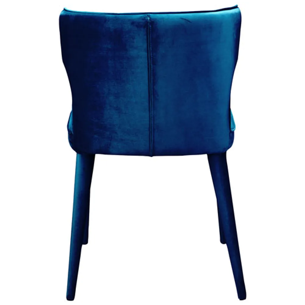 Jennaya Contemporary Polyester Dining Chair - Teal