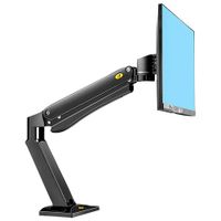 North Bayou 27" - 40" Desk Dual-Arm Flexi-Monitor Mount - Black