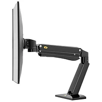 North Bayou 27" - 40" Desk Dual-Arm Flexi-Monitor Mount - Black