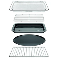 Four grille-pain à convection et friteuse à air chaud Smart Oven de Breville - 0,8 pi³/22,7 l - Truffe noire