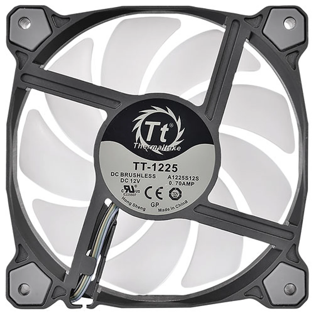 Ventilateur de refroidissement de 120 mm Pure 12 ARGB Sync de Thermaltake pour processeur - Ensemble de 3