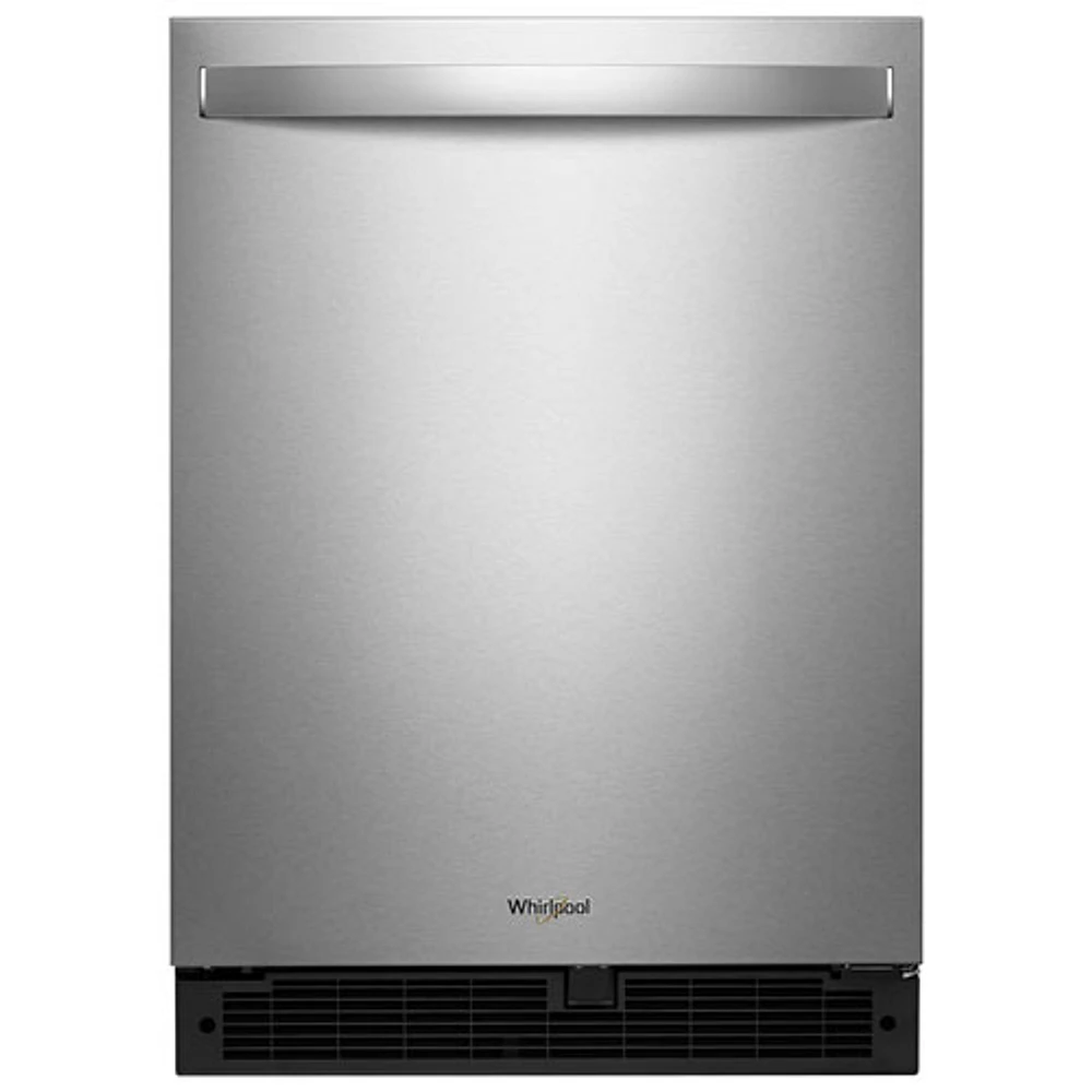 Whirlpool 5.1 Cu. Ft. Freestanding Bar Fridge (WUR50X24HZ) - Stainless Steel