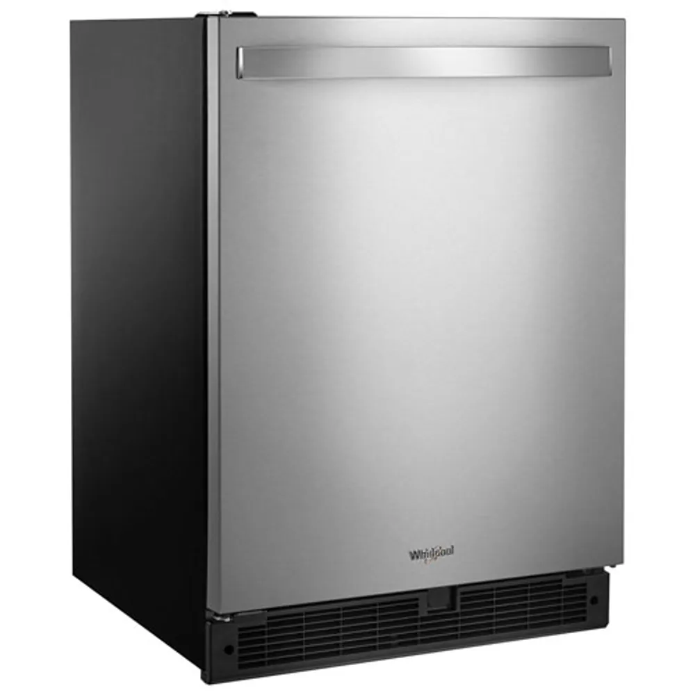 Whirlpool 5.1 Cu. Ft. Freestanding Bar Fridge (WUR50X24HZ) - Stainless Steel