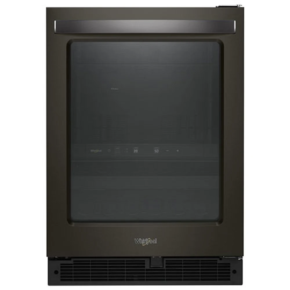 Réfrigérateur de bar autonome de 5,2 pi³ de Whirlpool (WUB50X24HV) - Acier inoxydable noir