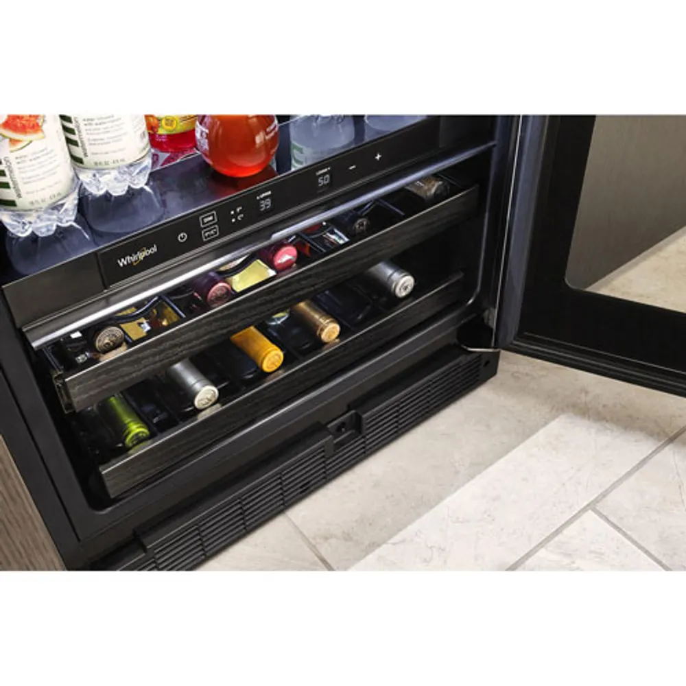 Whirlpool 5.2 Cu. Ft. Freestanding Bar Fridge (WUB50X24HV) - Black Stainless Steel