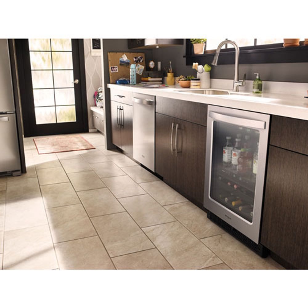 Whirlpool 5.2 Cu. Ft. Freestanding Bar Fridge (WUB50X24HZ) - Stainless Steel