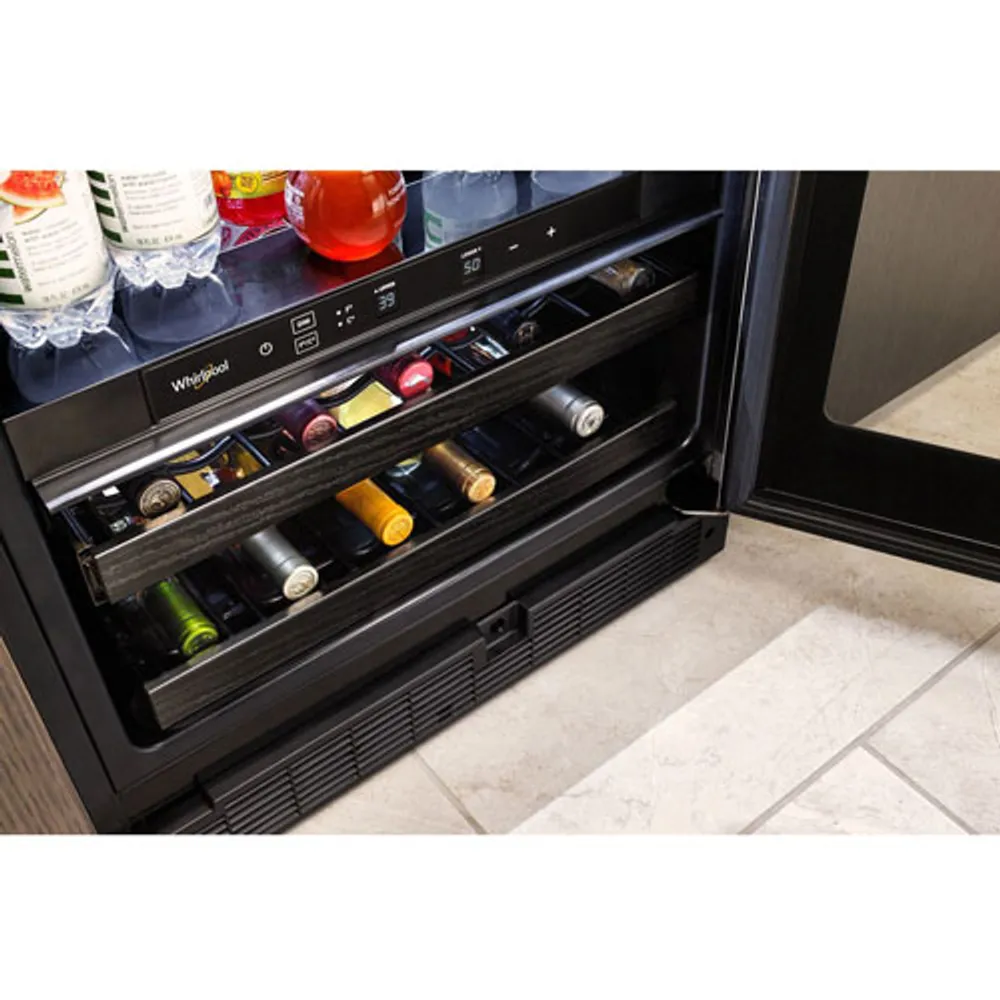 Whirlpool 5.2 Cu. Ft. Freestanding Bar Fridge (WUB35X24HZ) - Stainless Steel