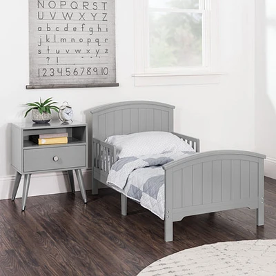 Lit traditionnel pour enfant Hampton de Forever Eclectic - Jeune enfant - Gris frais