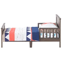 Forever Eclectic Woodland Traditional Kids Bed - Toddler - Brushed Truffle