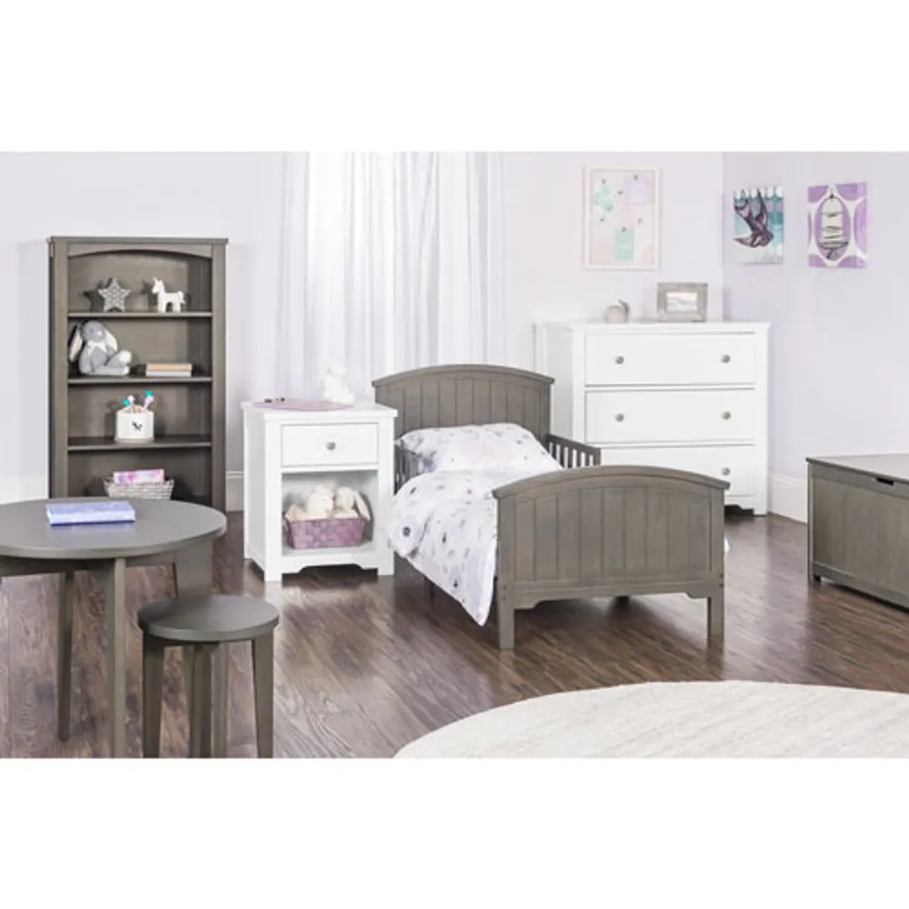 Forever Eclectic Hampton Traditional Kids Bed - Toddler - Dapper Grey