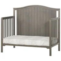 Forever Eclectic Hampton Arch Top 4-in-1 Convertible Crib - Dapper Grey
