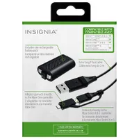 Insignia Play & Charge Kit for Xbox Series X|S & Xbox One