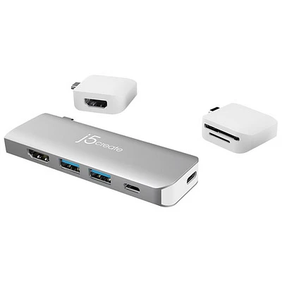 j5create USB-C Dual-Display Modular Dock (JCD387)