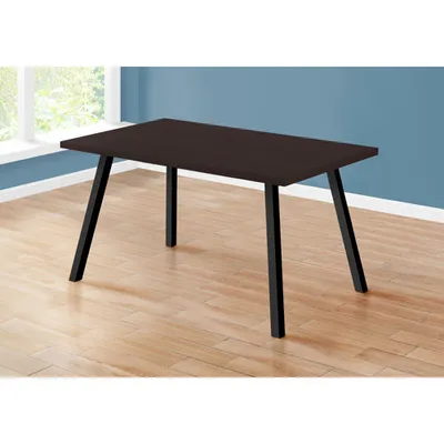 Industrial Contemporary 6-Seat Dining Table