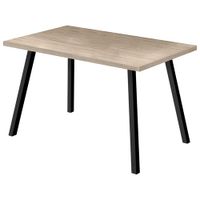 Industrial Contemporary 6-Seat Dining Table