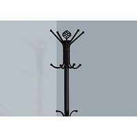 Porte-manteau en métal de Monarch - Noir