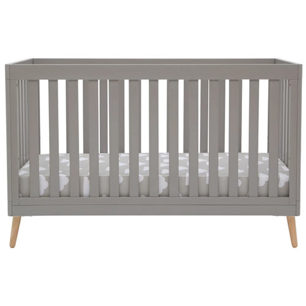 Delta Children Tucker 4-in-1 Convertible Crib - Grey