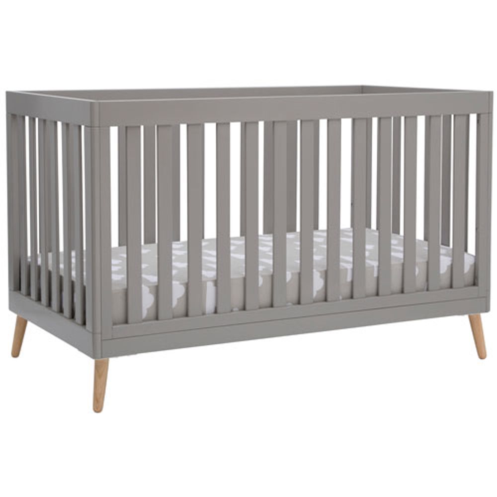 Delta Children Tucker 4-in-1 Convertible Crib - Grey