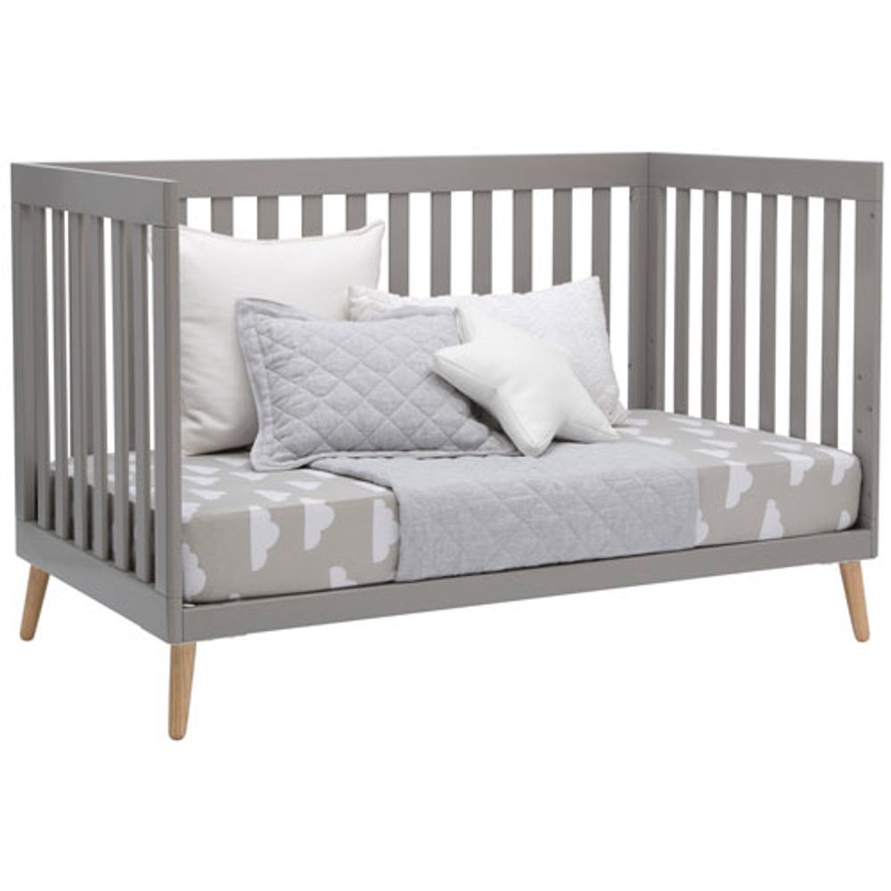 Delta Children Tucker 4-in-1 Convertible Crib - Grey