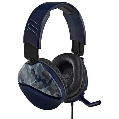 Turtle Beach Ear Force Recon 70 Over-Ear Gaming Headset - Blue Camo
