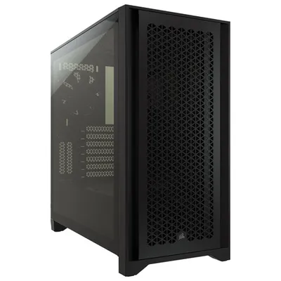 Corsair 4000D Airflow Mid-Tower ATX Computer Case - Black