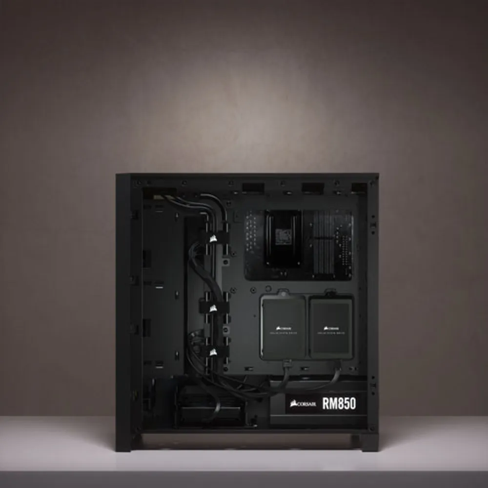 Corsair 4000D Airflow Mid-Tower ATX Computer Case - Black