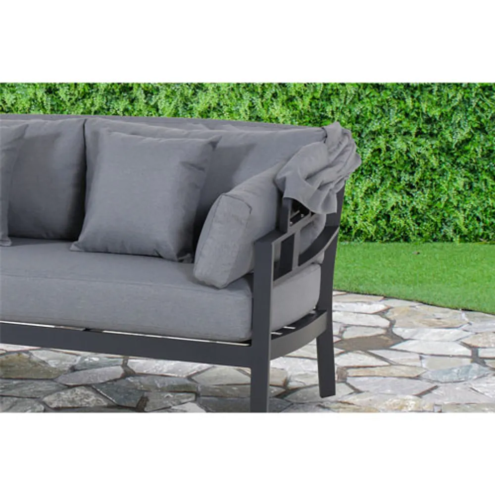 Seychelle Outdoor Day Bed - Dark Grey