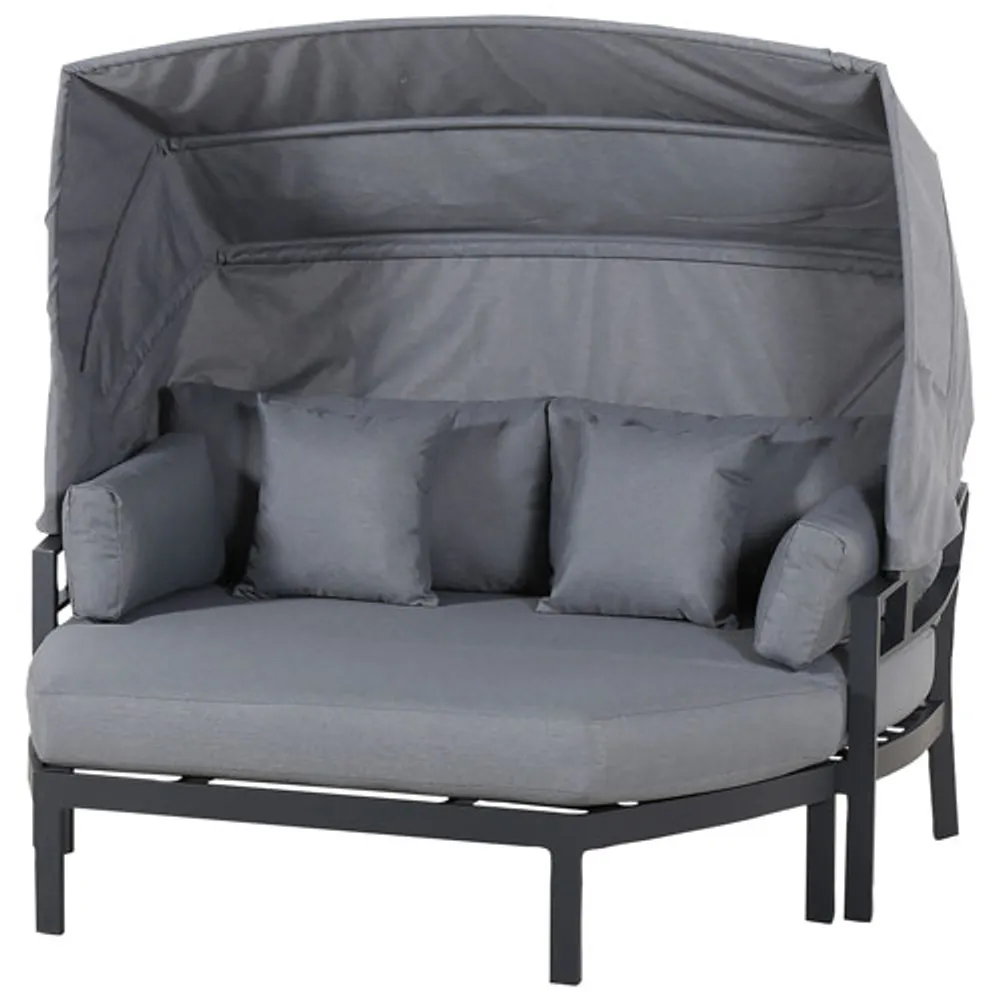 Seychelle Outdoor Day Bed - Dark Grey