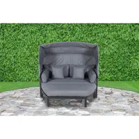 Seychelle Outdoor Day Bed - Dark Grey