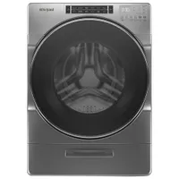 Whirlpool 5.8 Cu. Ft. Front Load Washer (WFW8620HC) - Chrome Shadow