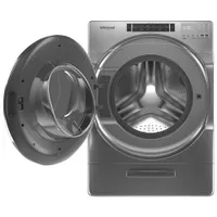 Whirlpool 5.8 Cu. Ft. Front Load Washer (WFW8620HC) - Chrome Shadow