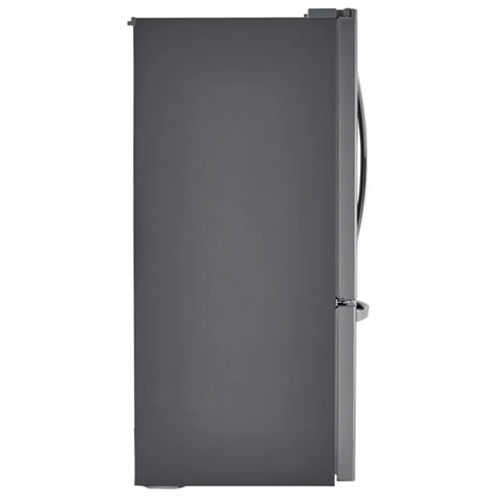 LG 33" 25.1 Cu. Ft. French Door Refrigerator (LRFNS2503V) - Platinum Silver Steel