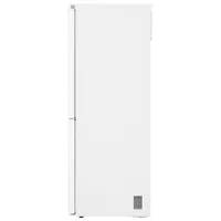 LG 24" 10 Cu. Ft. Bottom Freezer Refrigerator with LED Lighting (LRDNC1004W) - White