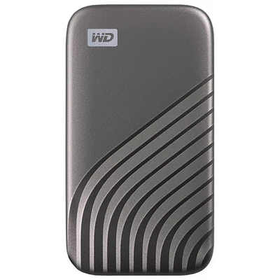 Disque SSD externe de 2 To My Passport de WD (WDBAGF0020BGY-WESN) - Gris