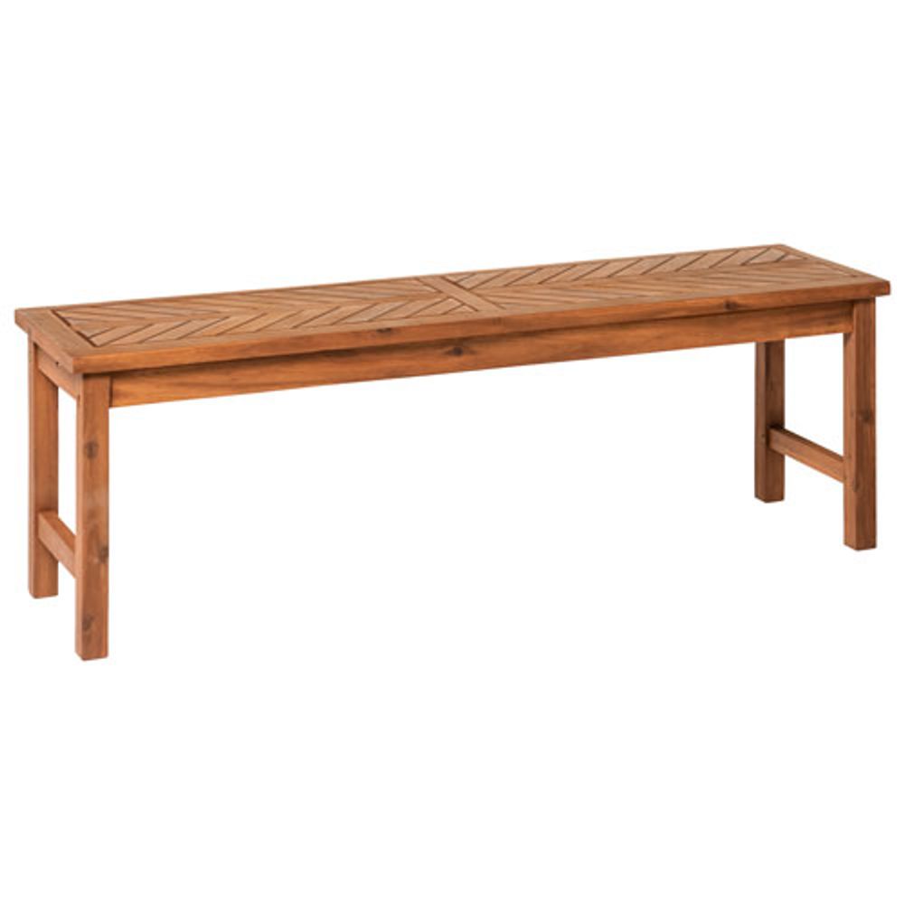 Winmoor Home Wood Patio Bench