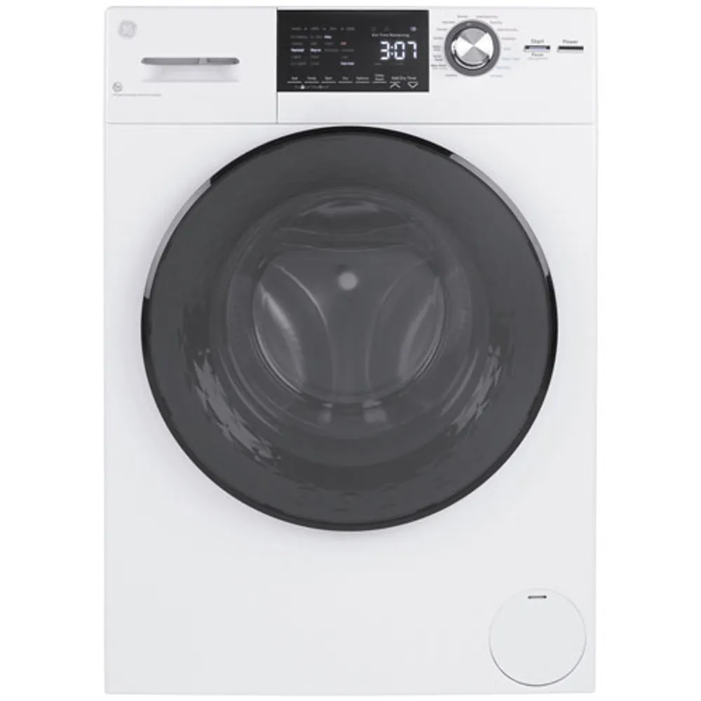 GE 2.8 Cu. Ft. Electric Washer & Dryer Combo (GFQ14ESSNWW) - White