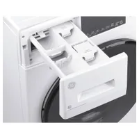 GE 2.8 Cu. Ft. Electric Washer & Dryer Combo (GFQ14ESSNWW) - White