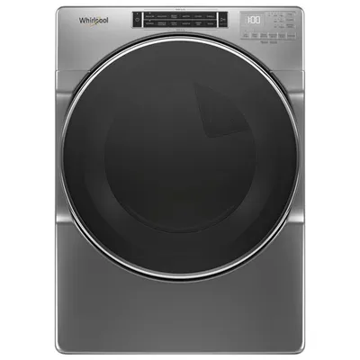 Whirlpool 7.4 Cu. Ft. Gas Steam Dryer (WGD8620HC) - Chrome Shadow