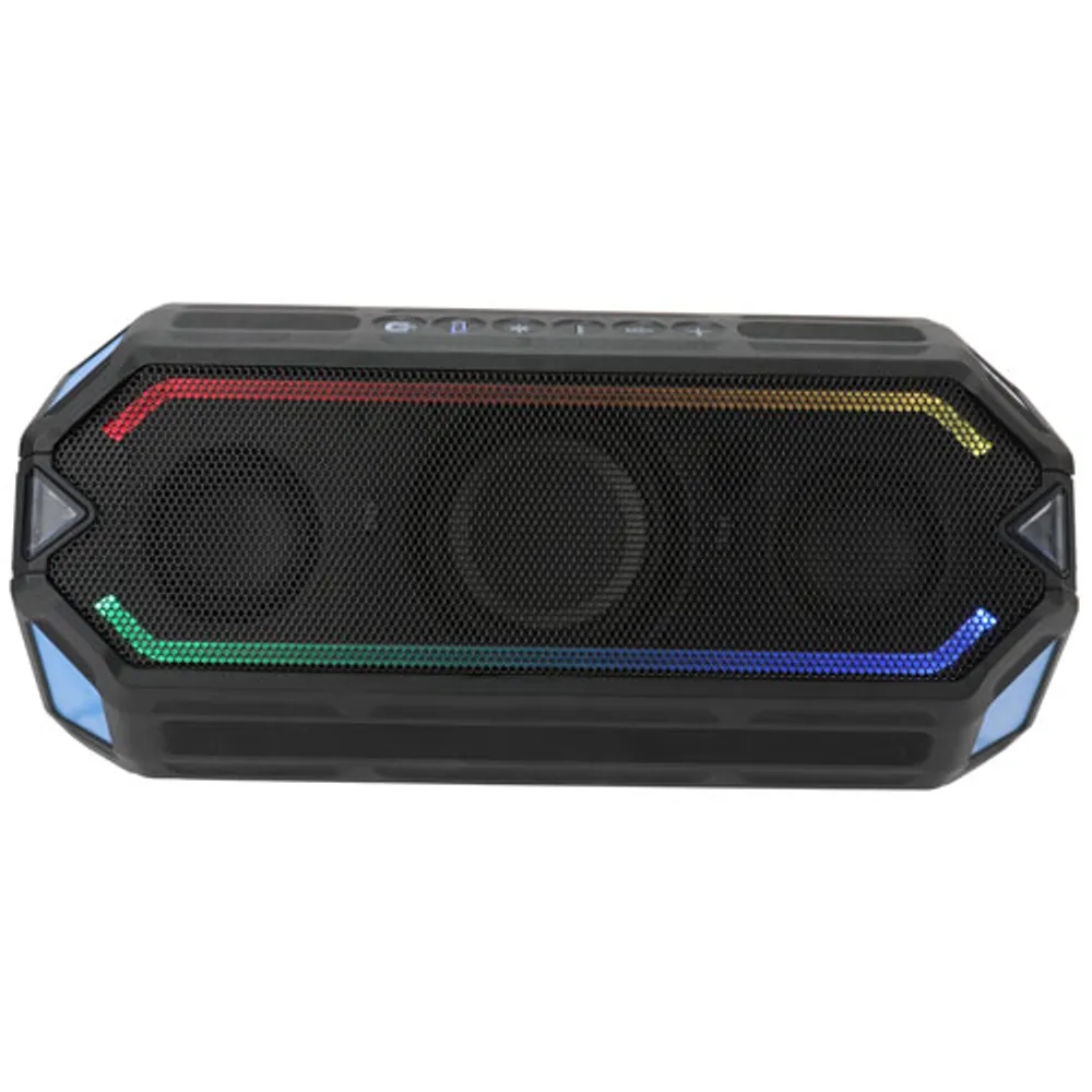 Altec Lansing HydraBoom Waterproof Bluetooth Wireless Speaker - Black/Royal Blue