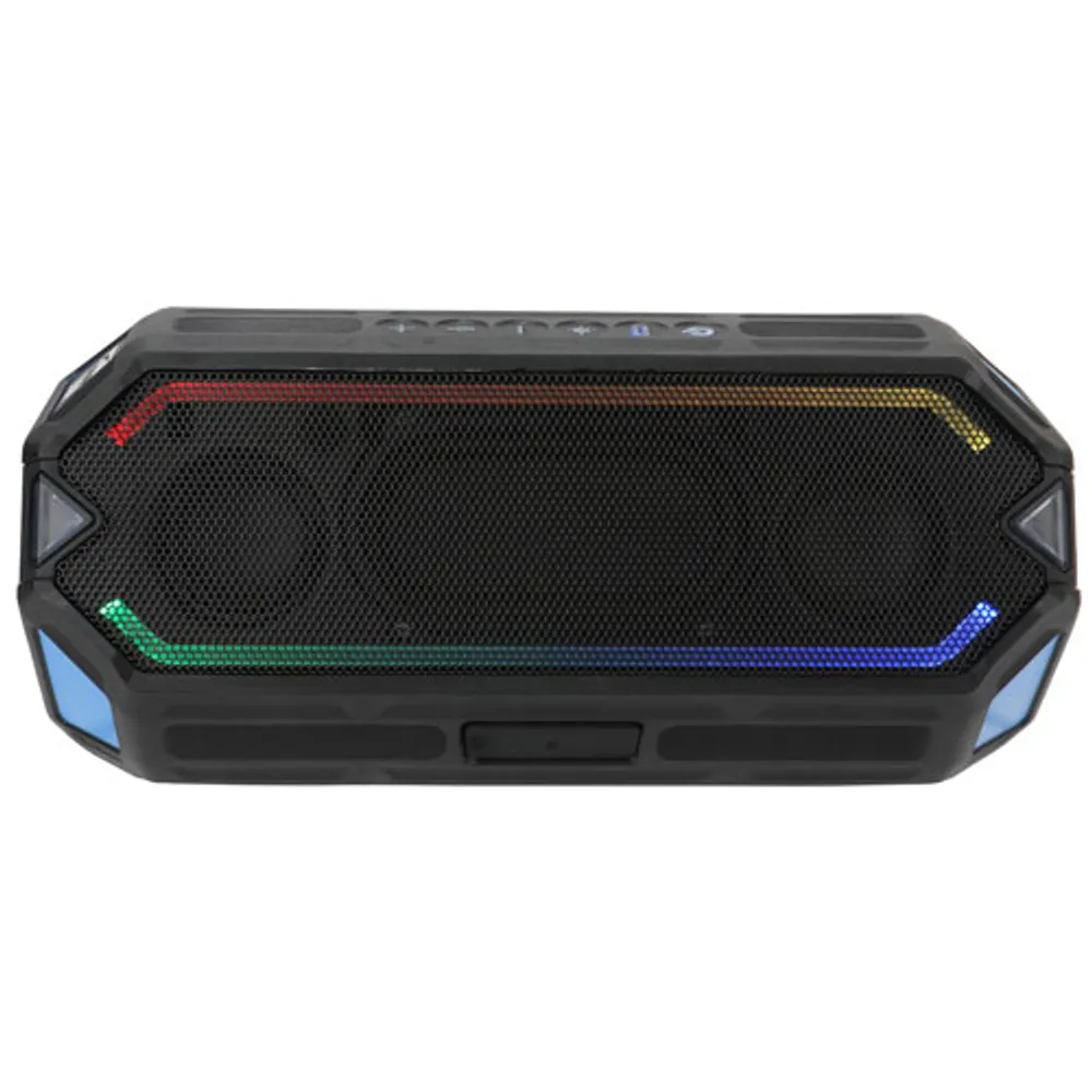 Altec Lansing HydraBoom Waterproof Bluetooth Wireless Speaker - Black/Royal Blue